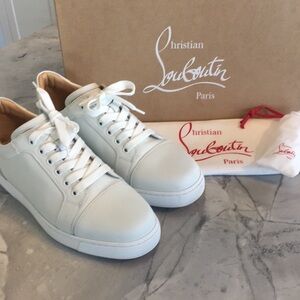 Like new Christian Louboutin Vieira Leather Sneakers Size 39